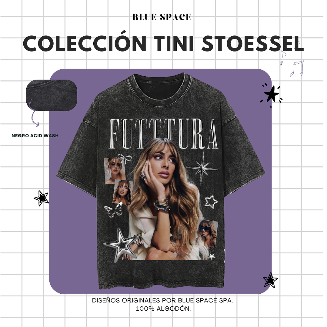 Polera FUTTTURA - TINI STOESSEL TOUR 4
