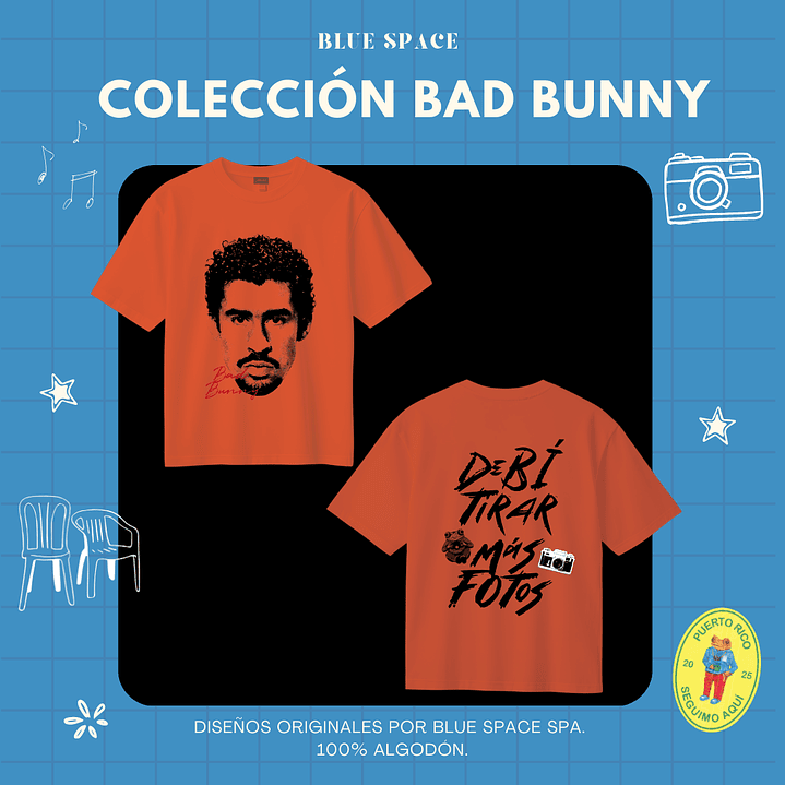Polera BAD BUNNY - DEBÍ TIRAR MÁS FOTOS 2