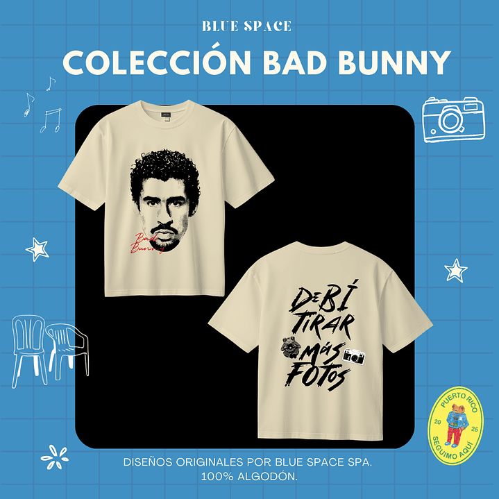 Polera BAD BUNNY - DEBÍ TIRAR MÁS FOTOS 4