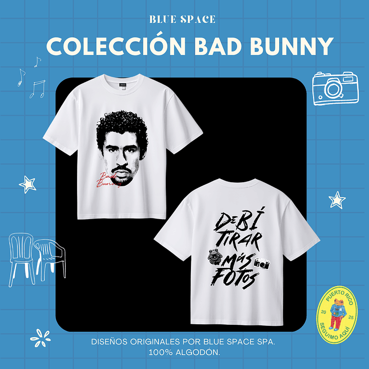 Polera BAD BUNNY - DEBÍ TIRAR MÁS FOTOS 5