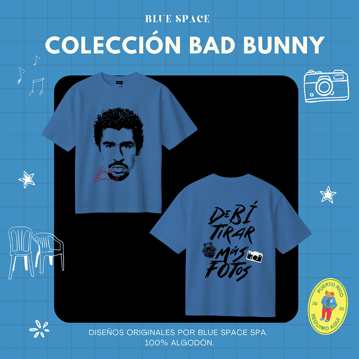 Polera BAD BUNNY - DEBÍ TIRAR MÁS FOTOS 6