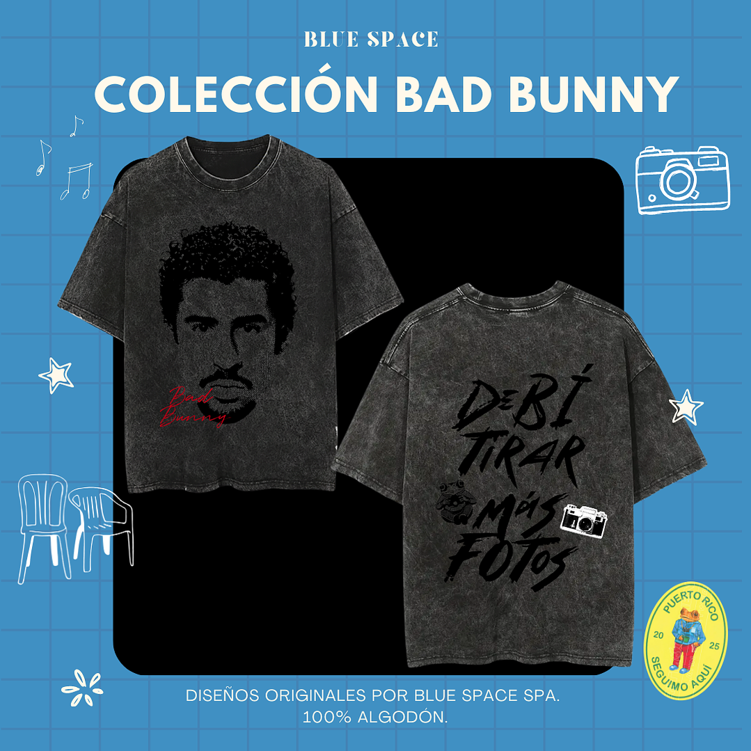 Polera BAD BUNNY - DEBÍ TIRAR MÁS FOTOS 7