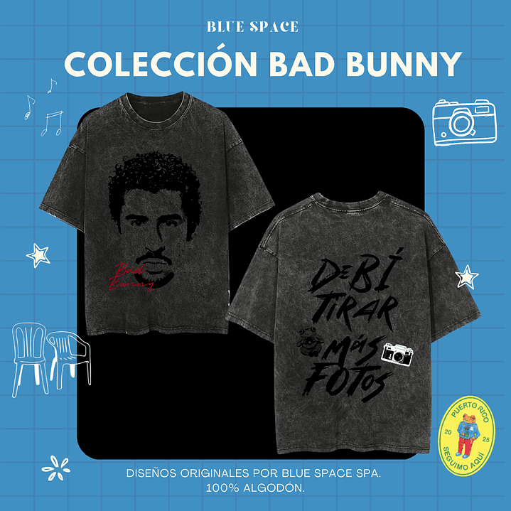 Polera BAD BUNNY - DEBÍ TIRAR MÁS FOTOS 7