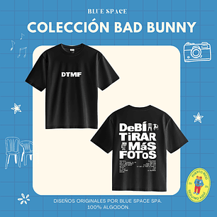 Polera BAD BUNNY - DTMF TOUR CHILE
