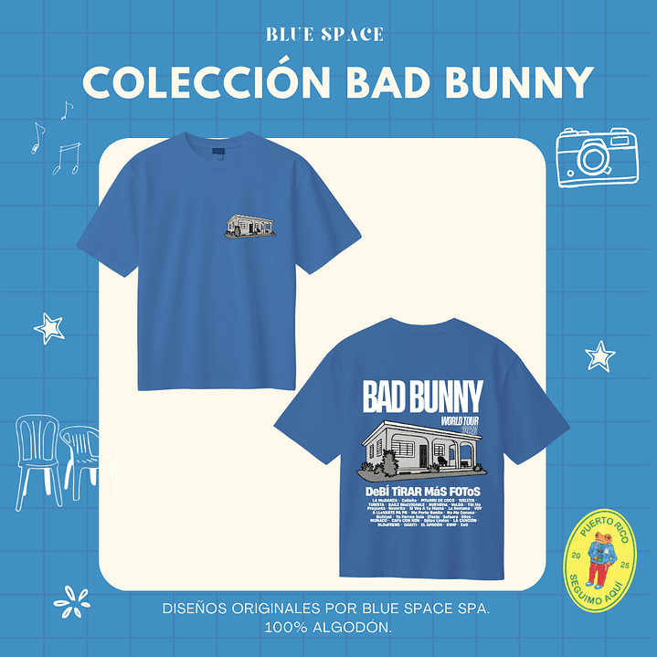 Polera BAD BUNNY - LA MUDANZA 3