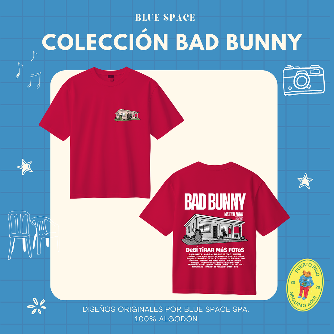 Polera BAD BUNNY - LA MUDANZA 1