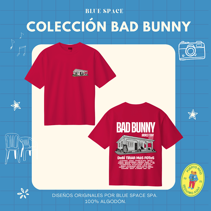 Polera BAD BUNNY - LA MUDANZA 1