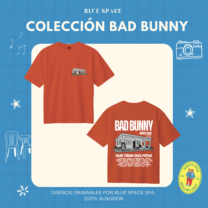 Polera BAD BUNNY - LA MUDANZA 5