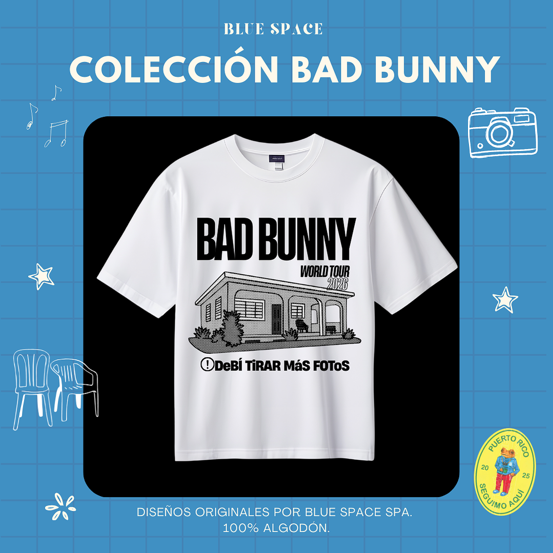 Polera BAD BUNNY - DtMF WORLD TOUR 2