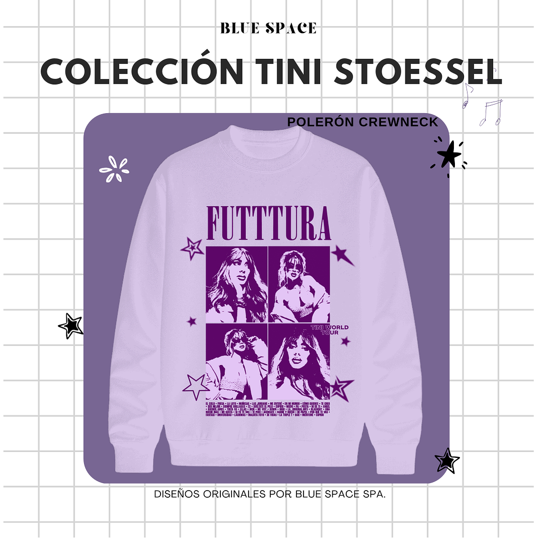 Polera LA LOTO - TINI FUTTTURA TOUR 3