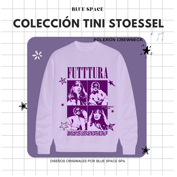 Polera LA LOTO - TINI FUTTTURA TOUR 3