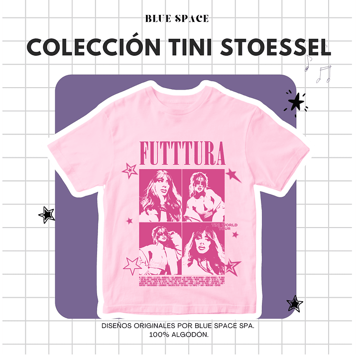 Polera FRESA - TINI FUTTTURA TOUR 1
