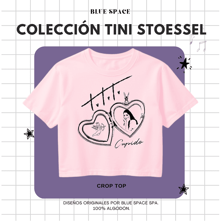 Polera CUPIDO - TINI FUTTTURA TOUR 8