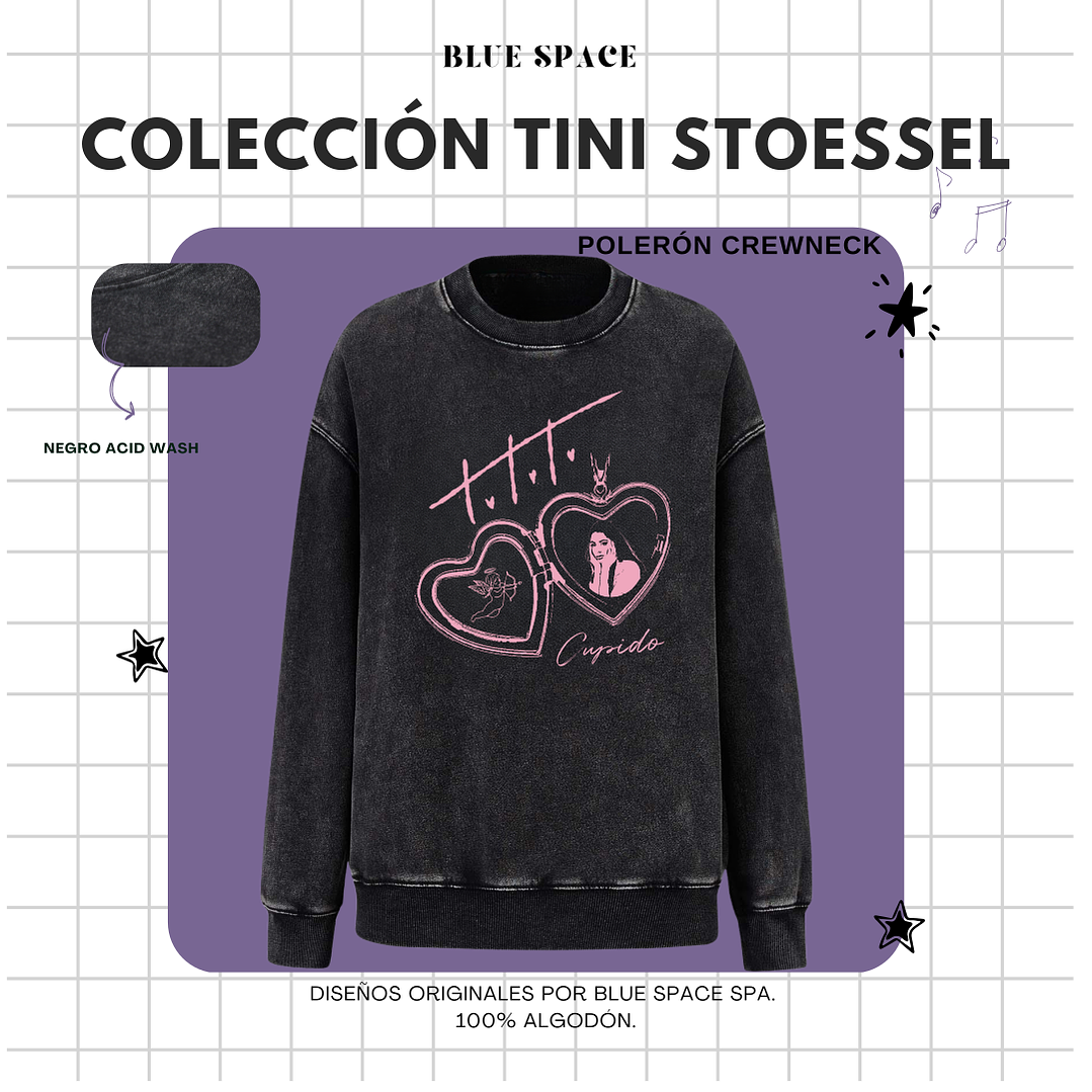 Polera CUPIDO - TINI FUTTTURA TOUR 16