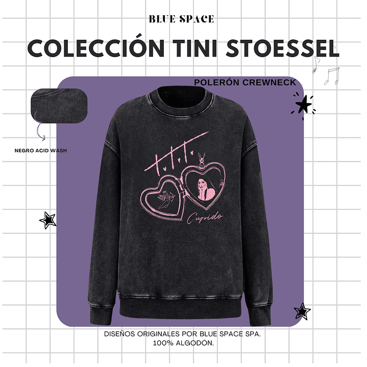 Polera CUPIDO - TINI FUTTTURA TOUR 16