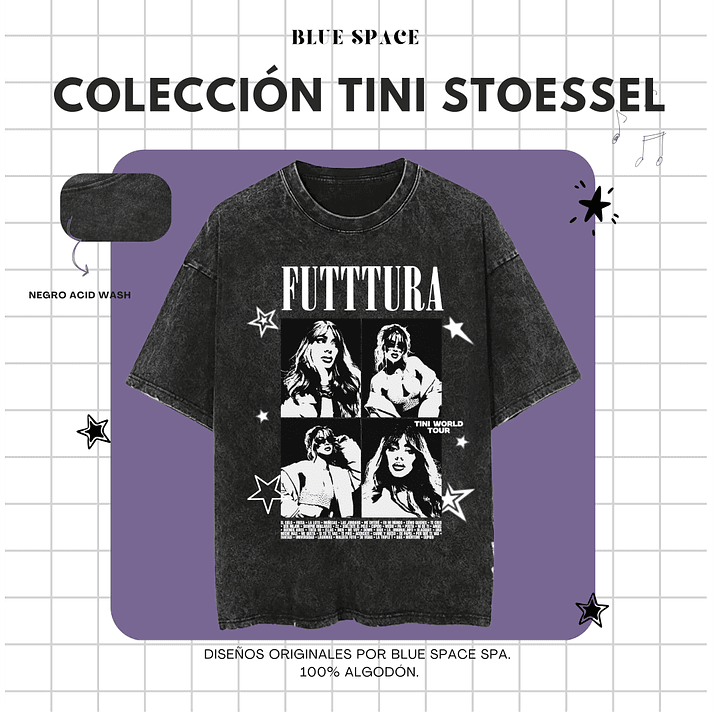 Polera FANTASI - TINI FUTTTURA TOUR 2