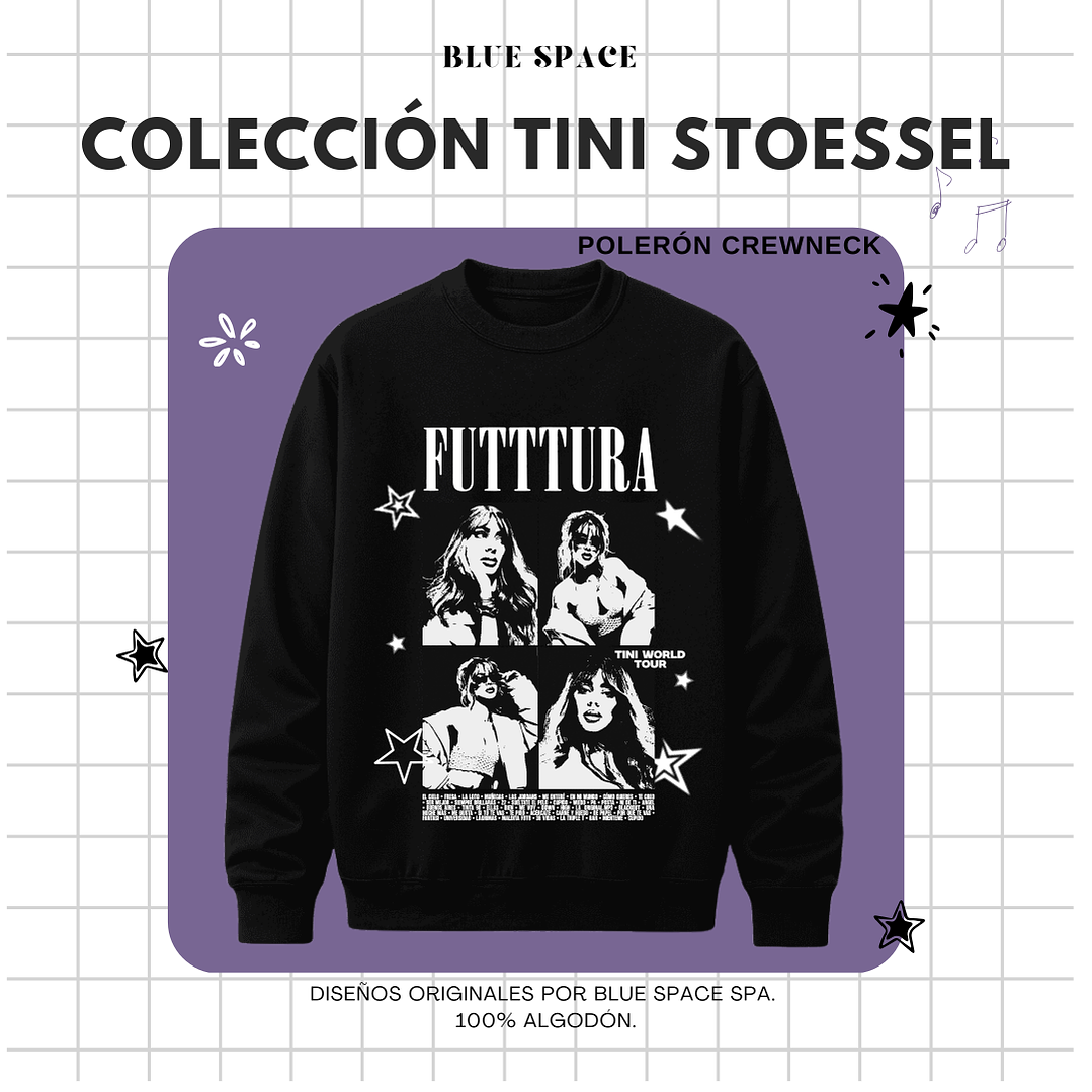 Polera FANTASI - TINI FUTTTURA TOUR 3