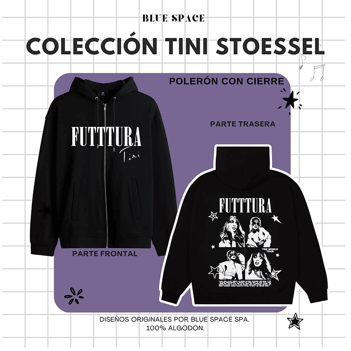 Polera FANTASI - TINI FUTTTURA TOUR 5