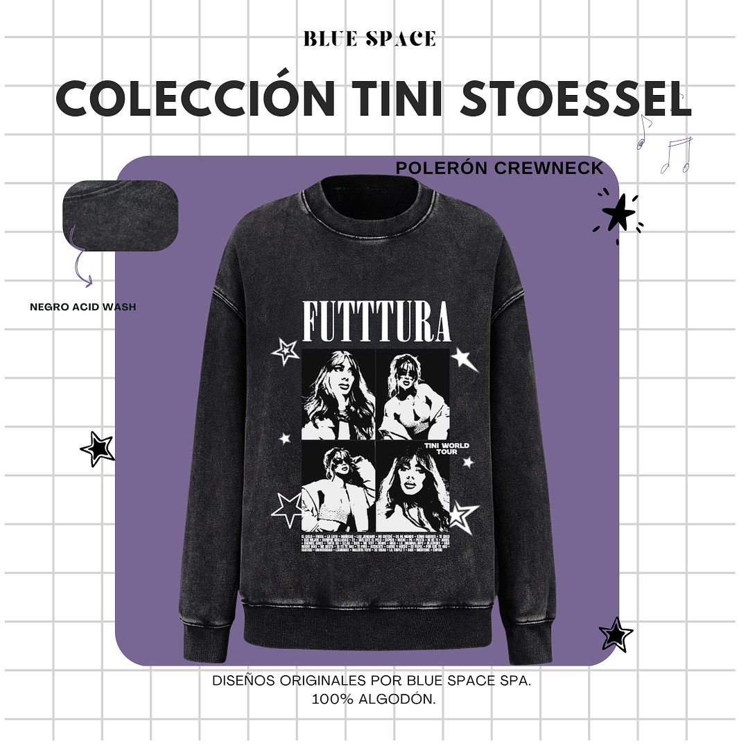 Polera FANTASI - TINI FUTTTURA TOUR 6