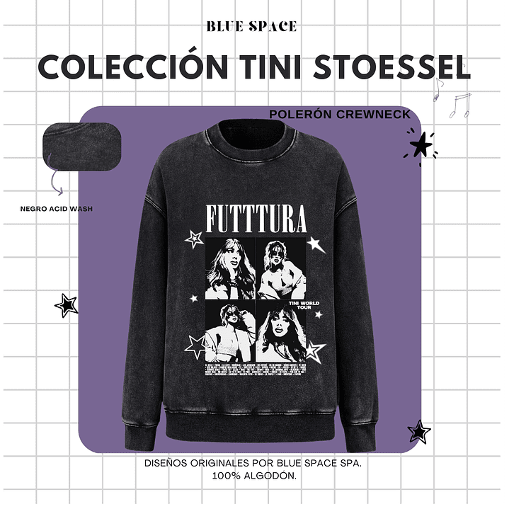 Polera FANTASI - TINI FUTTTURA TOUR 6