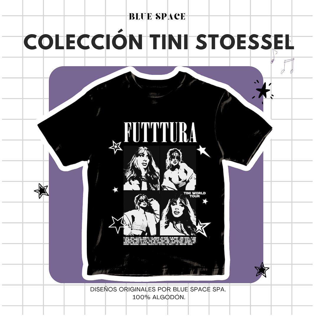 Polera FANTASI - TINI FUTTTURA TOUR 1