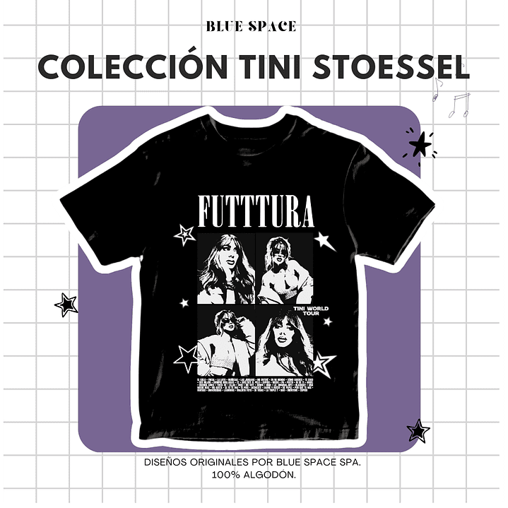 Polera FANTASI - TINI FUTTTURA TOUR 1