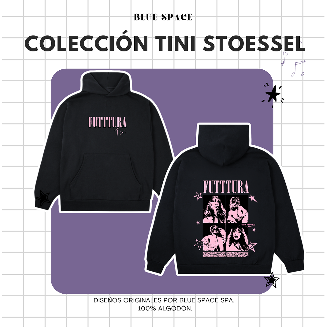Polera MIENTEME - TINI FUTTTURA TOUR 2