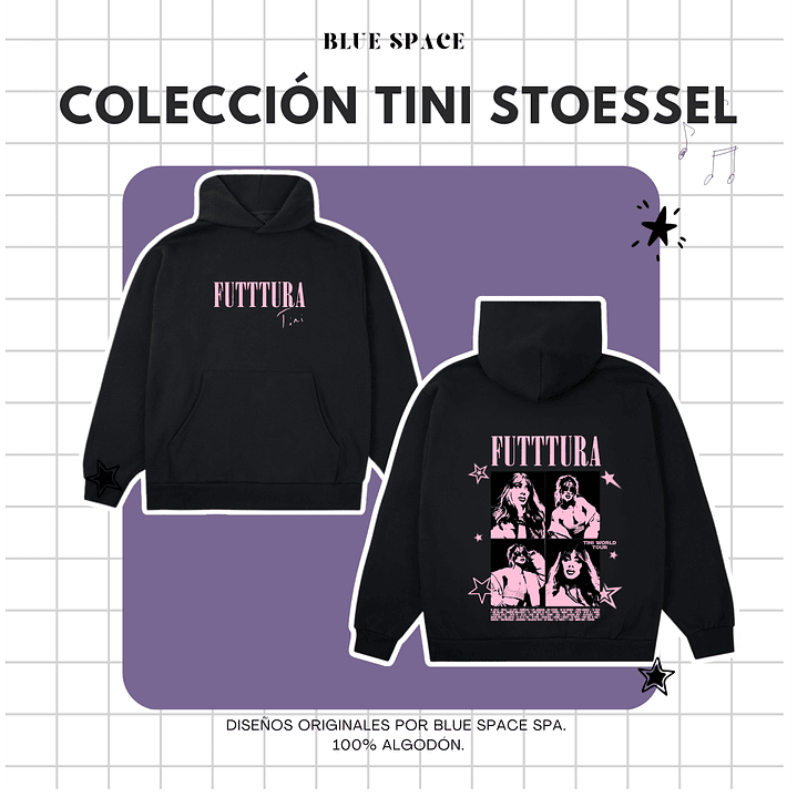 Polera MIENTEME - TINI FUTTTURA TOUR 2