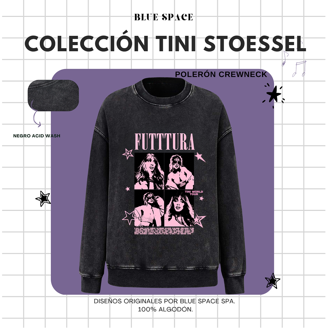 Polera MIENTEME - TINI FUTTTURA TOUR 7