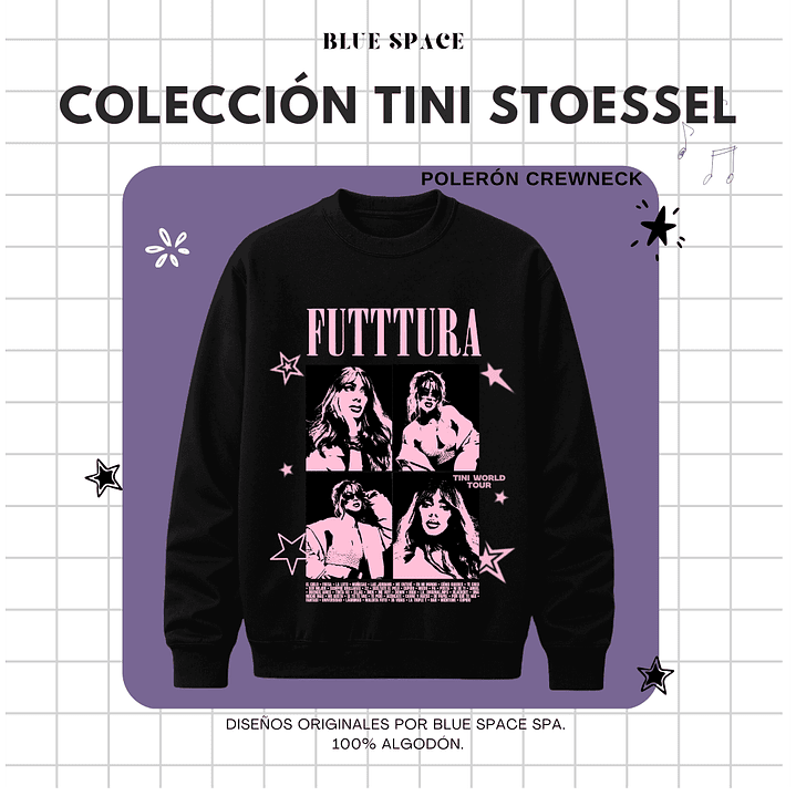 Polera MIENTEME - TINI FUTTTURA TOUR 8