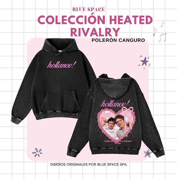 Polera Heated Rivalry - Heart Design  10
