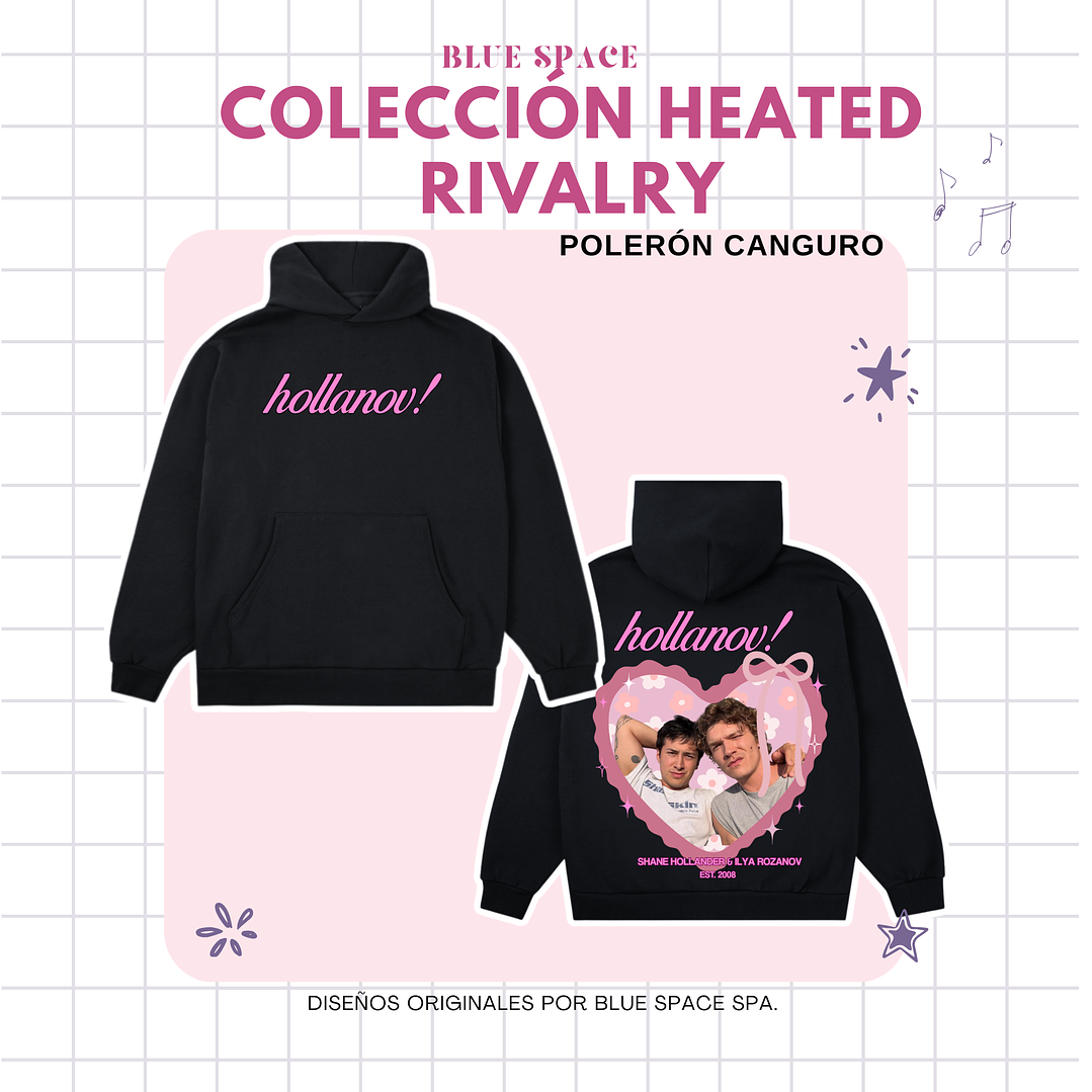 Polera Heated Rivalry - Heart Design  11