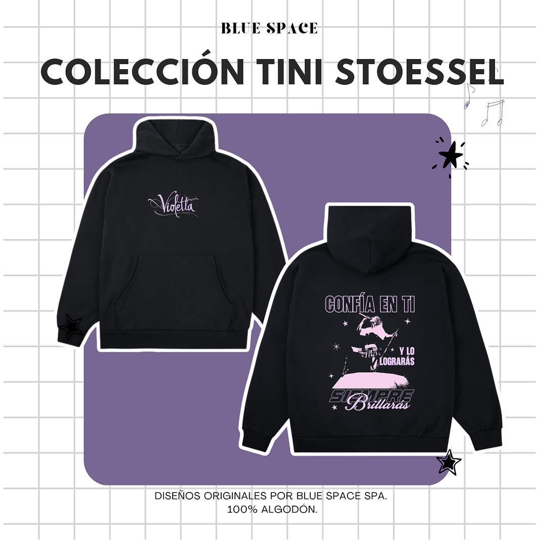 Polera SIEMPRE BRILLARÁS VIOLETTA - TINI FUTTTURA TOUR VER. 1 1
