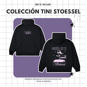 Polera SIEMPRE BRILLARÁS VIOLETTA - TINI FUTTTURA TOUR VER. 1