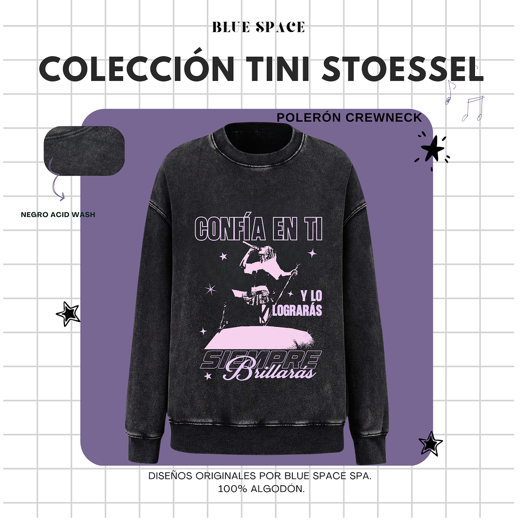 Polera SIEMPRE BRILLARÁS VIOLETTA - TINI FUTTTURA TOUR VER. 1 5