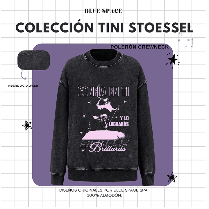 Polera SIEMPRE BRILLARÁS VIOLETTA - TINI FUTTTURA TOUR VER. 1 5