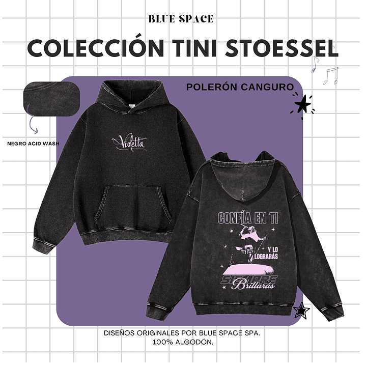 Polera SIEMPRE BRILLARÁS VIOLETTA - TINI FUTTTURA TOUR VER. 1 6