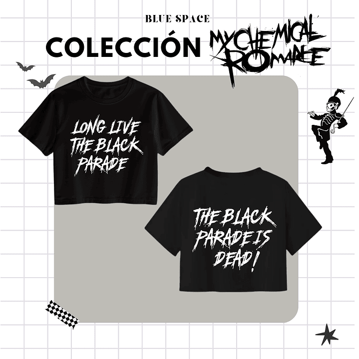 Polera MY CHEMICAL ROMANCE - WELCOME TO THE BLACK PARADE 4