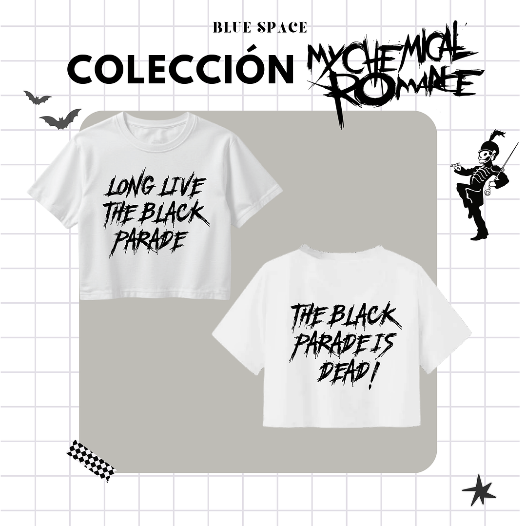 Polera MY CHEMICAL ROMANCE - WELCOME TO THE BLACK PARADE 2