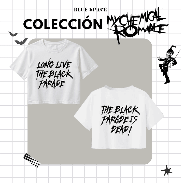 Polera MY CHEMICAL ROMANCE - WELCOME TO THE BLACK PARADE 2