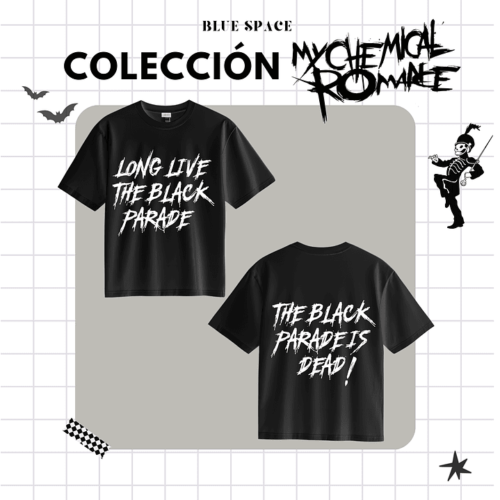 Polera MY CHEMICAL ROMANCE - WELCOME TO THE BLACK PARADE 5