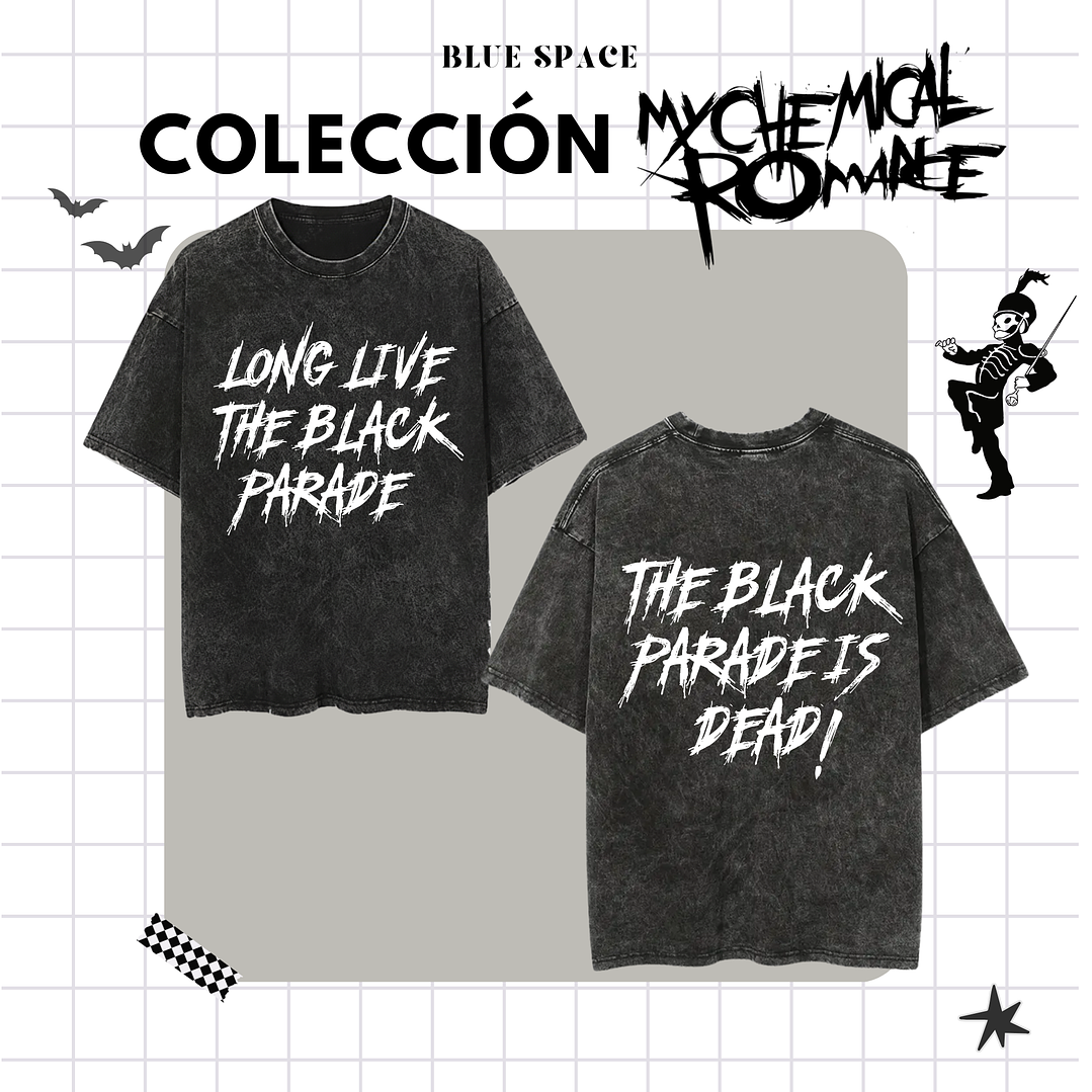 Polera MY CHEMICAL ROMANCE - WELCOME TO THE BLACK PARADE 1