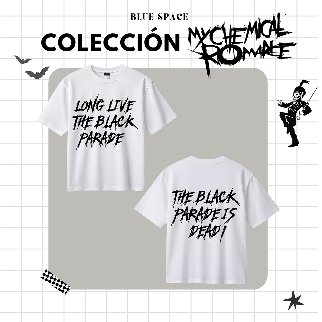 Polera MY CHEMICAL ROMANCE - WELCOME TO THE BLACK PARADE 3