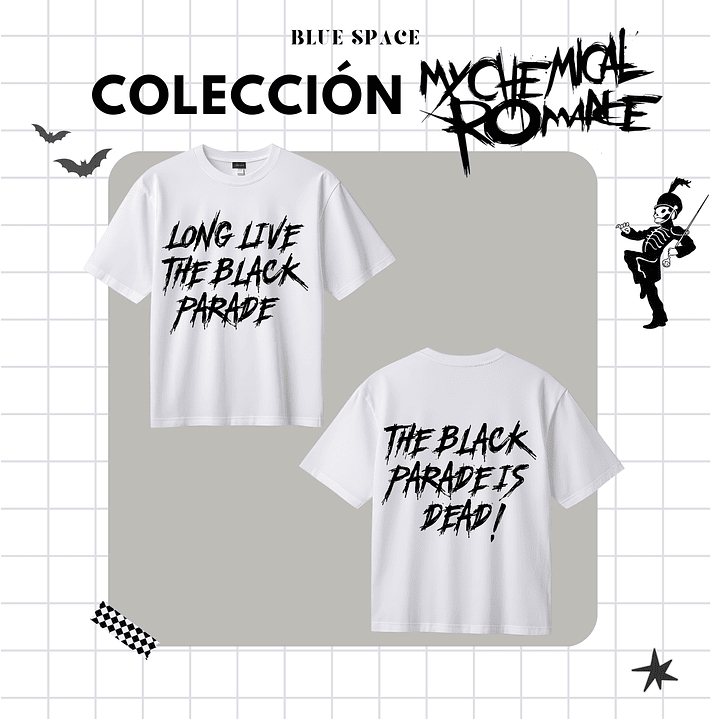 Polera MY CHEMICAL ROMANCE - WELCOME TO THE BLACK PARADE 3