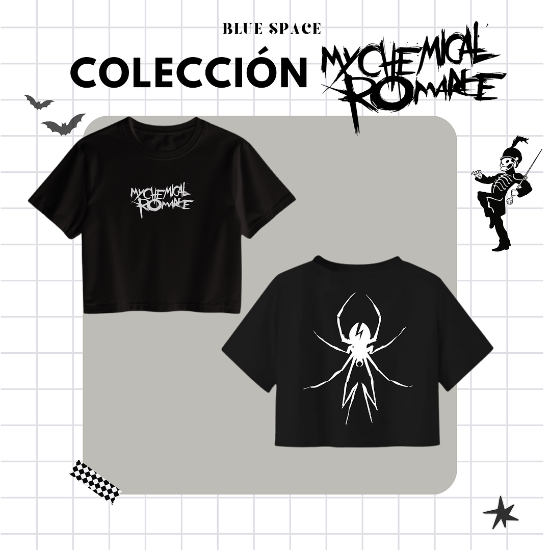 Polera MY CHEMICAL ROMANCE - SPIDER 1