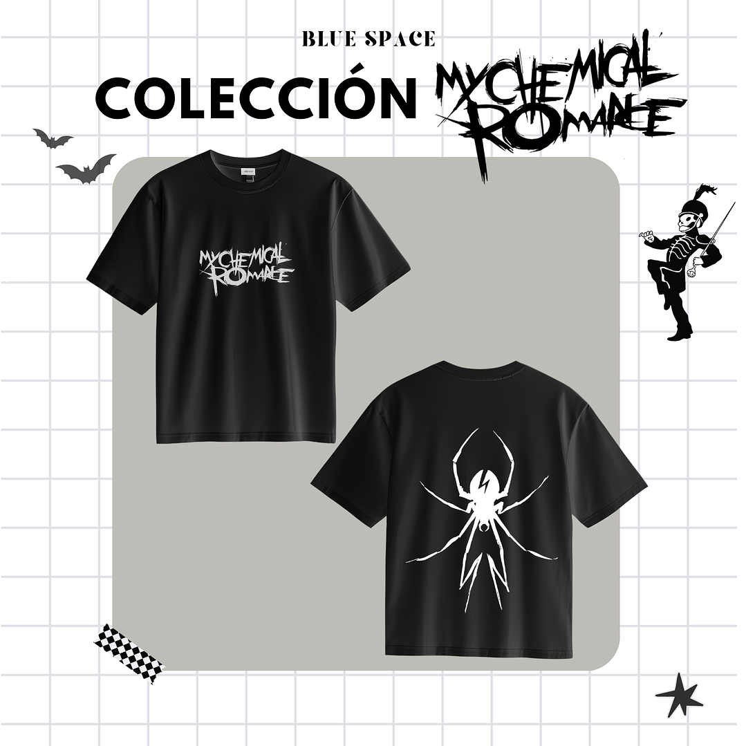 Polera MY CHEMICAL ROMANCE - SPIDER 2