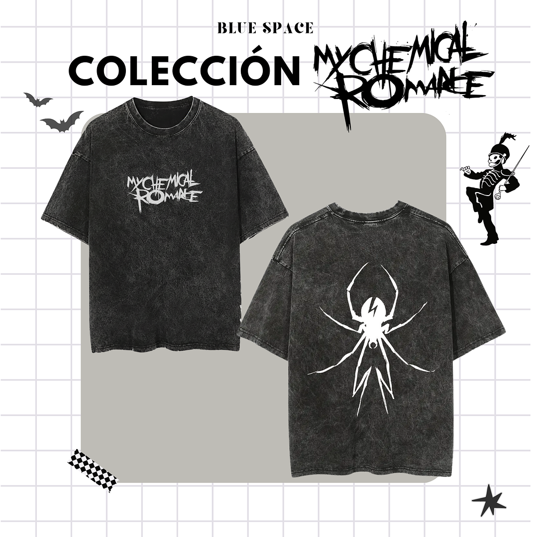 Polera MY CHEMICAL ROMANCE - SPIDER 3
