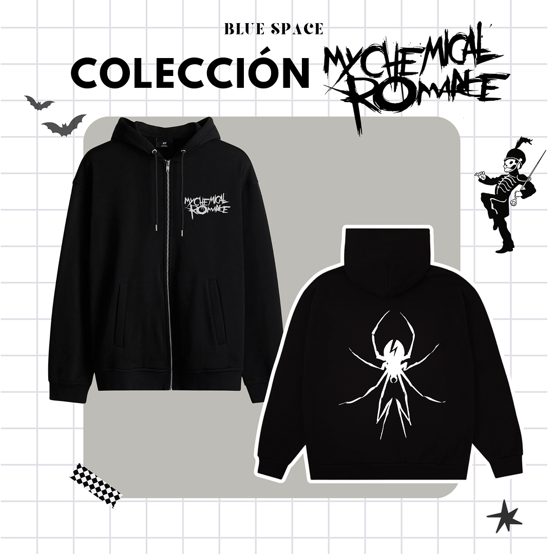 Polera MY CHEMICAL ROMANCE - SPIDER 6