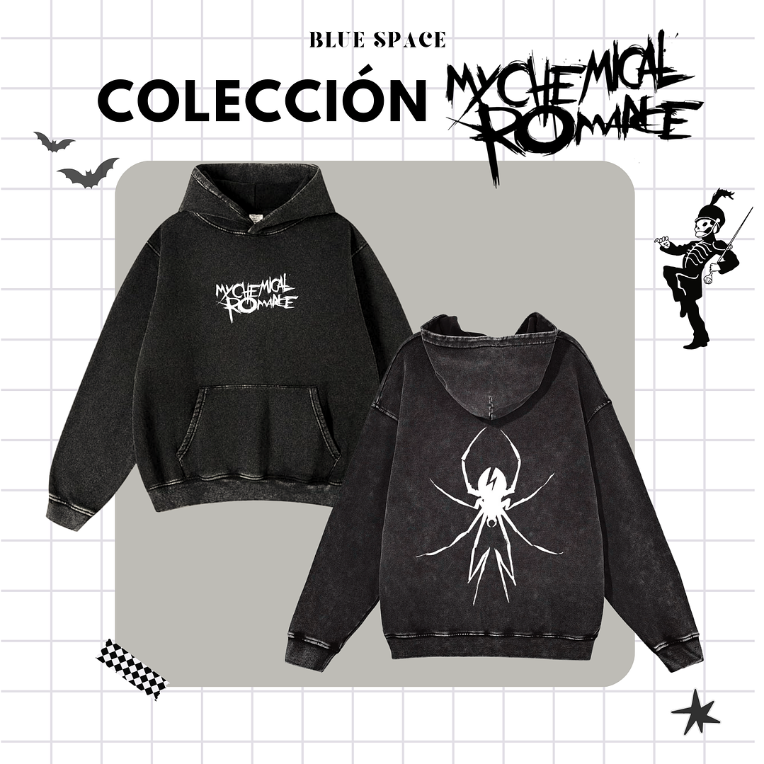 Polera MY CHEMICAL ROMANCE - SPIDER 7