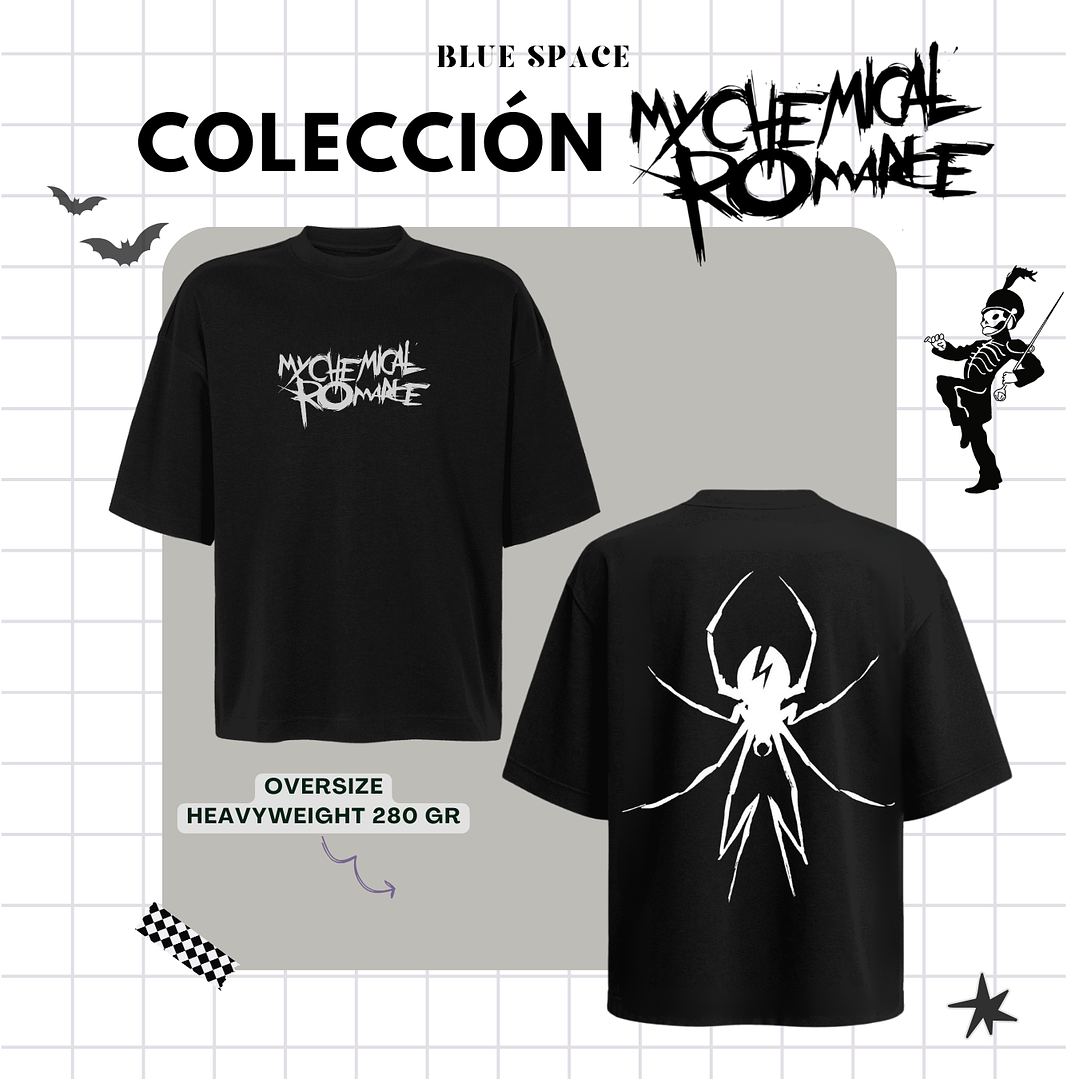 Polera MY CHEMICAL ROMANCE - SPIDER 4